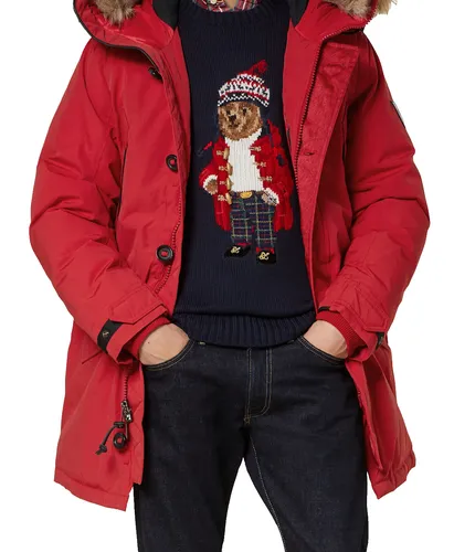 POLO RALPH LAUREN Water-repellent Parka W. 650g Down-Jacket Jacke Coat Mantel S