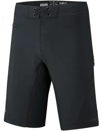 iXS Herren Mountainbike Shorts Flow XTG – Schwarz, XL - Die iXS Flow XTG Shorts bieten optimale Bewegungsfreiheit für XC, Trail und Gravel. Hergestellt aus leichtem, recyceltem Material, ausgestattet mit praktischen Taschen und einem komfortablen Verschluss für lange Fahrten.