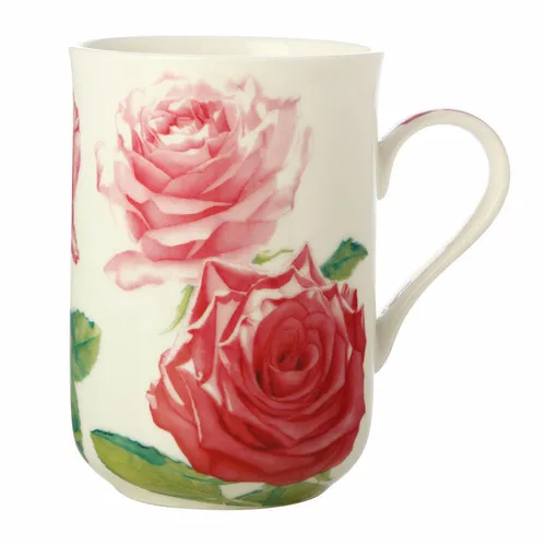 Maxwell & Williams Becher Rose - Katherine Castle Floriade, Kaffeetasse, 350 ml