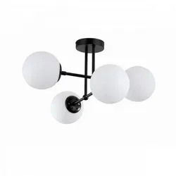 Produktbild Deckenleuchte Roma Schwarz, 30 cm – Elegante Innenbeleuchtung