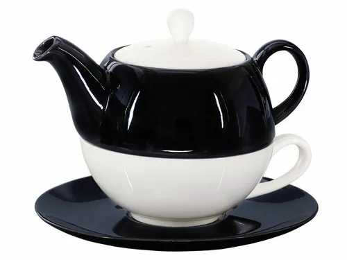 Buchensee Tea for one / Teeset Lena, Teekanne 500ml, Crystal Bone China