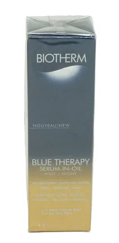 Biotherm Blue Therapy Serum in Oil Overnight Recovery 30 ml von BIOTHERM
