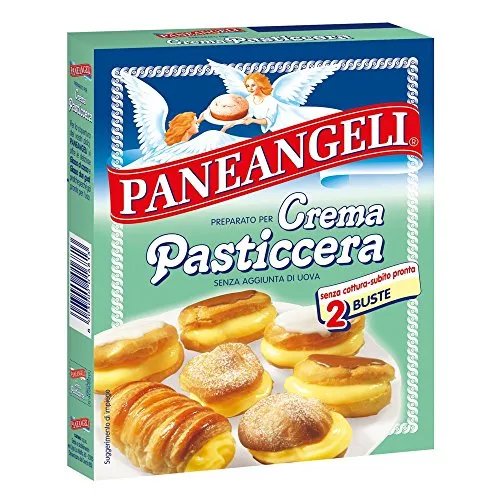 Paneangeli Crema Pasticcera - 150g Backcreme für Torten und Desserts - Tortencremes & Kuchenfüllungen, ideal für die Zubereitung von köstlichen Torten und Desserts mit perfekter Konsistenz.
