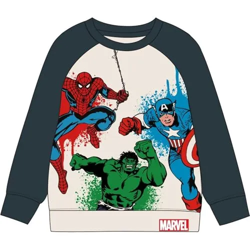 CERDÁ Life's Little Moments Sudadera Avengers Diseño Original Y Licencia Oficial | Ropa Infantil Cómoda, Abrigada Y Perfecta para EL A Día Trainingsanzug, 5 Jahre, Unisex, Kinder