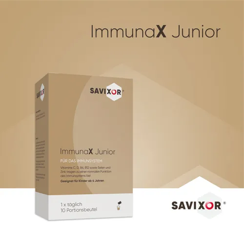 Savixor ImmunaX Junior Mineralstoff- und Vitamin Komplex für Kinder