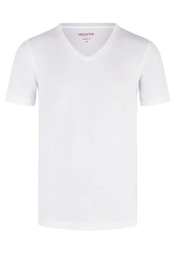 Daniel Hechter Herren DOUBLEPACK Vneck T-Shirt, 10, XXL - T-Shirts für Herren, im praktischen Doppelpack und mit modernem Shape Fit für eine perfekte Passform.