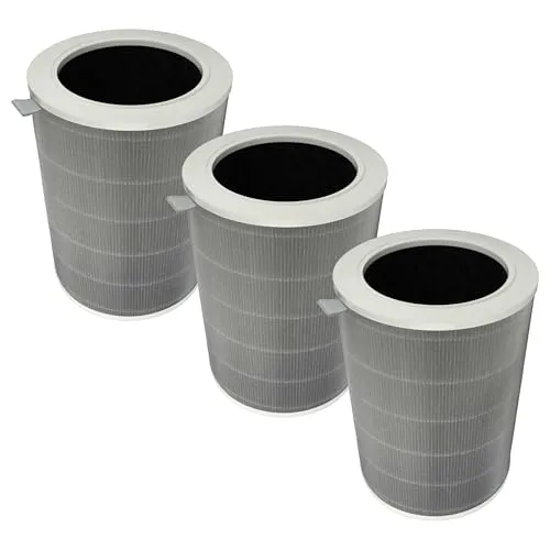 vhbw 3X HEPA Filter H11 kompatibel mit Xiaomi Smart Air Purifier 4 Luftreiniger - Ersatz-Filter