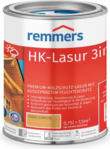 Remmers Holzlasur HK-Lasur 3in1, 0,75l