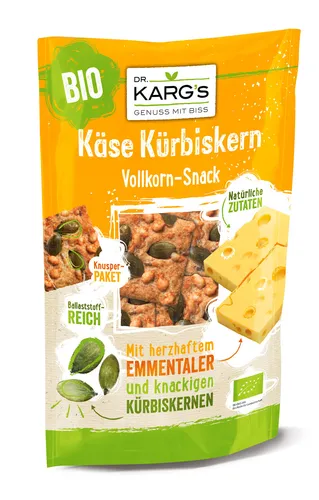 Bio Käse Snack 10 x 110 g Beutel Dr. Karg 1 kg/25,36 € g1