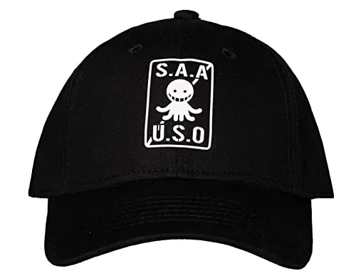 Assassination Classroom Baseball Cap - Anti-Sensei Weapons - Kategorie: Hüte & Mützen, besticktes S.A.A.U.S.O. Logo und kleines Patch machen diese offiziell lizenzierte Cap zum Must-Have für Anime-Fans.