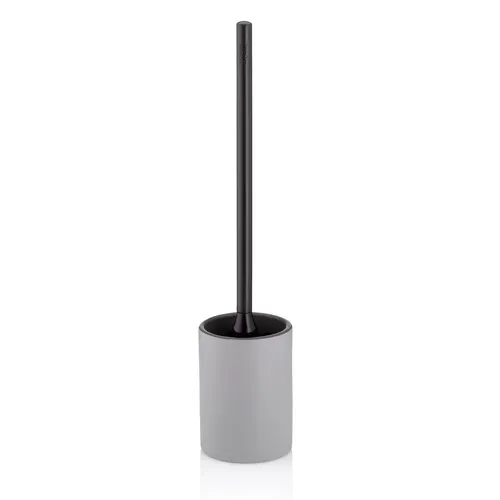 kela WC-Garnitur - Grau & Schwarz - Keramik & Kunststoff - Elegante WC-Bürsten & Halter mit einem modernen Design, ideal zur stilvollen Aufbewahrung und Pflege Ihres Badezimmers.