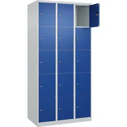 Produktbild C+P Schließfachschrank Classic PLUS mit 3 Abteilen