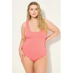 Studio Untold Badeanzug Badeanzug Softcups Glitzereffekt Shaping rosa 50