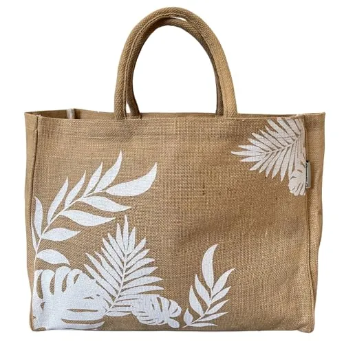 Domelo Einkaufstasche groß Jute Tasche XXL – Faltbare Strand- und Arbeitstasche - Einkaufstaschen für Alltag & Abenteuer: Robust, wasserabweisend und mit 25L Volumen – ideal für Strand, Yoga oder Wocheneinkauf. Integriertes Reißverschlussfach sorgt für Ordnung!