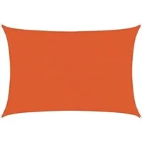 vidaXL Sonnensegel 4x6m in orange von vidaXL