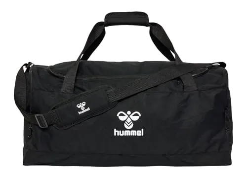 hummel Core 2.0 Sports Bag L Black - Klassische Sporttaschen, modisches Design mit hilfreicher Ausstattung, ideal für den Alltag und in verschiedenen Größen erhältlich.