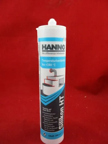 Hochtemperatur Silikon 280°C HT Silicon 300 ml Kessel Kitt Ofenrohr MHD 24.02.25