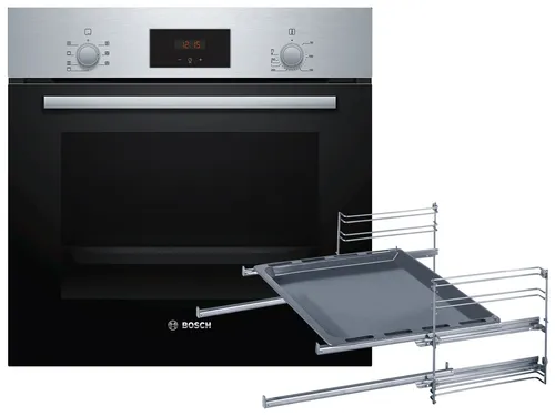 Bosch HBF133BR0ZA1 Set Backofen Edelstahl