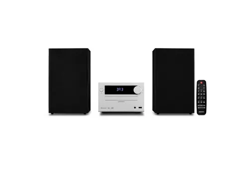 MEDION E64482 Micro Audio System - Kompaktanlage mit DAB+, CD Player und Bluetooth 5.0, brillanter Klang und vielseitige Wiedergabemöglichkeiten