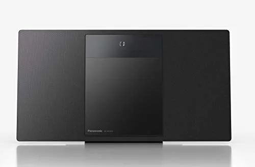 Panasonic SC-HC410 Micro Kette 40W Space Tune by Technics Bluetooth Dual USB FM Radio AUX 3.5mm Wandmontage schwarz