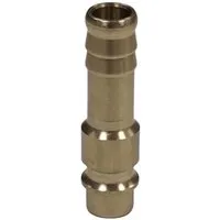 Klasebo Druckluftkupplung 9 mm Schlauchtülle Messing Schnellkupplung