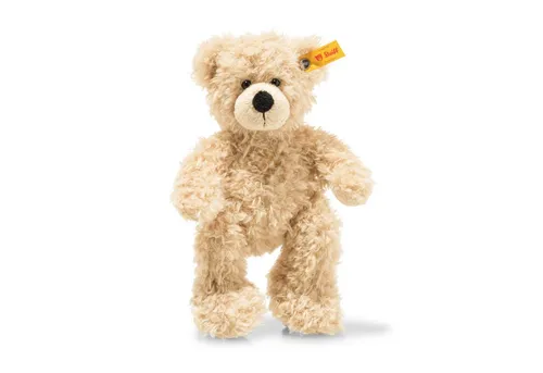 Steiff Kuscheltier Teddy Fynn beige, 18 cm - Kuscheltiere: Der 18 cm große Fynn Teddybär ist der perfekte Begleiter für Kinder – ideal zum Kuscheln und Spielen mit seinem kuschelweichen Plüsch.