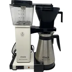 Moccamaster Kaffeefiltermaschine KBGT 741 - Off-White, für bis zu 10 Tassen perfekten Filterkaffee in nur 6 Minuten