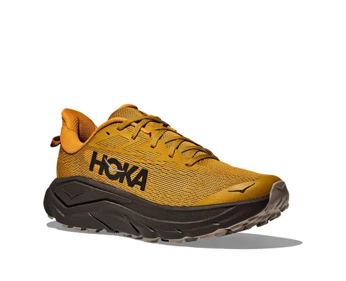 Hoka Herren Challenger 8 Schuhe - Größe 43, braun - Vielseitiger Trailrunningschuh mit optimaler Dämpfung und exzellenter Traktion, ideal für anspruchsvolles Gelände.