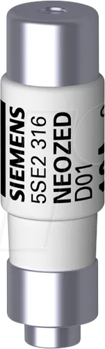 SIE 5SE2316 - NEOZED-Sicherungseinsatz, D01, 16 A, gG