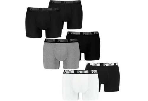 PUMA MEN EVERYDAY BOXER 6P ECOM in weiß von PUMA BODYWEAR