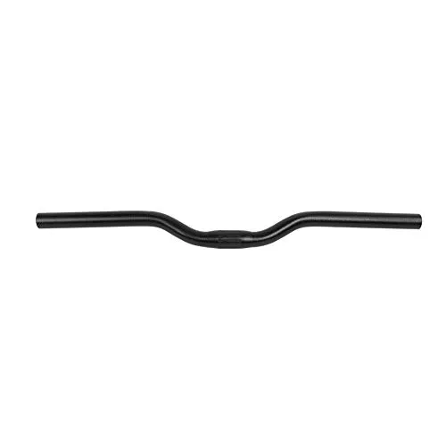 trekking lenker,Fahrradlenker 25,4,Lenkstange Fahrrad 25,4 Cm,Fahrrad Lenker,Fahrradlenker Aluminium Mountain Road Bar Extra Langer Lenker Geeignet Für 25.4Mm 520Mm Bar 5 Farben(Schwarz)