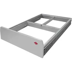 Wesco Rahmen mit Schienen 40DT alu grau