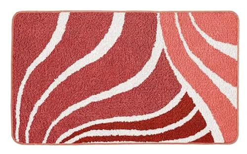 Kleine Wolke Badteppich Flame, 60x100 cm, Marsala
