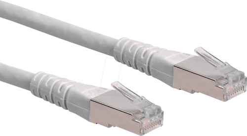 ROLINE 21150840 Patchkabel Cat.6 S/FTP 10 m grau