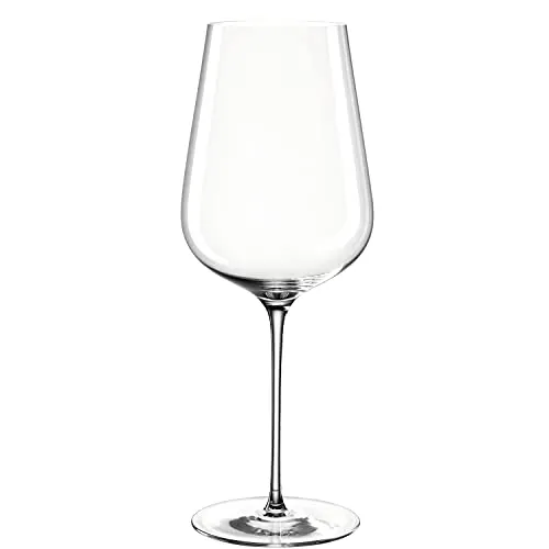 Leonardo Brunelli Rotwein-Glas 1 Stück, spülmaschinenfester Rotwein-Kelch, Wein-Glas mit gezogenem Stiel, Kelchglas für Rotwein, 740 ml, 066411