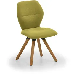 Niehoff Merlot Design-Stuhl mit Massivholz-Gestell