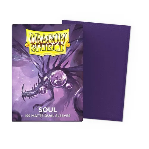 Dragon Shield Matte DUAL 100 Hüllen - Schutzhüllen SOUL Magic Pokemon