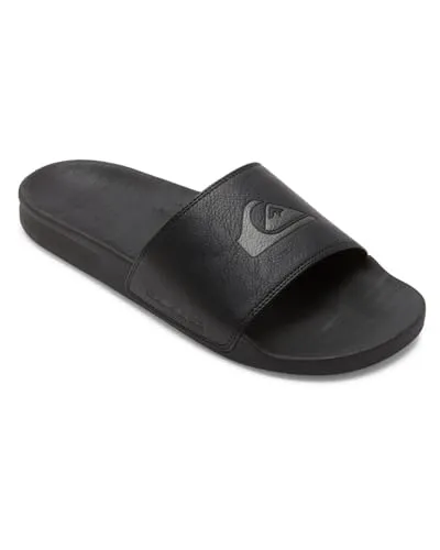 Quiksilver Herren Rivi Nubuck SLI Sandale, Anthracite, 43 EU - Wanderschuhe mit rutschfester Sohle, ideal für Strand und Pool. Bequeme und stilvolle Ledersandalen für den perfekten Sommerlook.