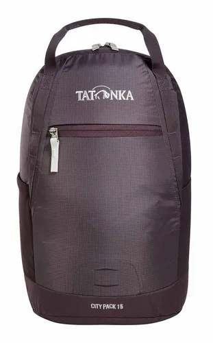 Tatonka City Pack 15 midnight plum - Kompakter Daypack für Freizeit und Radfahren, mit gepolstertem Rücken, ergonomischen Schultergurten und 10 Jahren Garantie. Hergestellt aus recycelten Materialien und PFC/PFAS-frei.