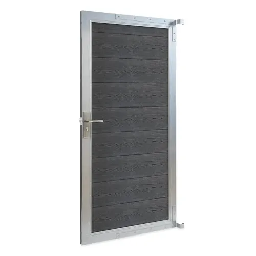 NEU.HOLZ Gartentor Segovia 180 x 90 cm – Blickdicht und abschließbar
