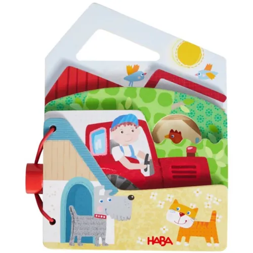 HABA Holz-Babybuch Traktor
