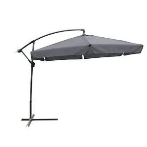 Garden Pleasure Sonnenschirm sechseckig 300 cm, neigbar und stilvoll