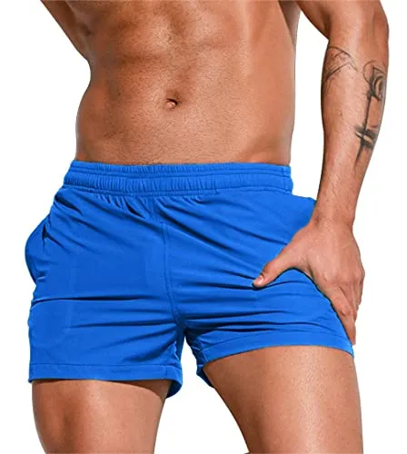 YCHSXAIZ Herren Trainings-Shorts 5