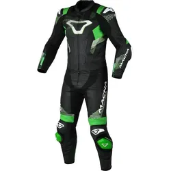 MACNA ARMADYL 2PC BLACK/GREEN 50 Motorrad-Kombi von MACNA