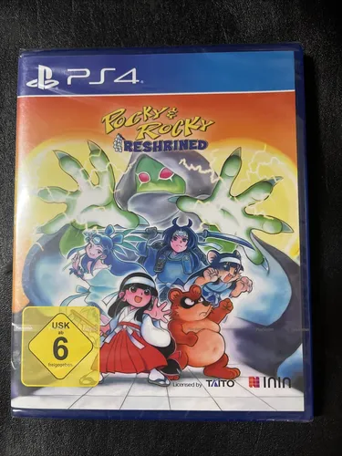 Pocky & Rocky Reshrined - PS4 / PlayStation 4 - Neu & OVP Deutsche Version @431
