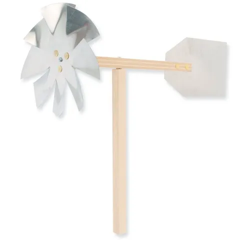 matches21 HOME & HOBBY Windrad Bausatz Kinder Holz ab 9 Jahren Holzbaukasten