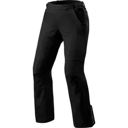 Revit Berlin H2O Damen Motorrad Textilhose, schwarz, Größe 30-42 - Motorradhose aus 3L Softshell, mit verstellbaren Knieprotektoren für optimalen Schutz und Komfort beim Fahren.