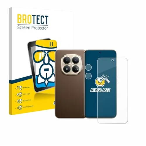 BROTECT Schutzglas für Xiaomi Redmi Note 15 Pro Plus 5G (Display+Kamera) Schutzfolie Panzer Folie Glas[Extrem Kratzfest, Anti-Fingerprint, Ultra-]