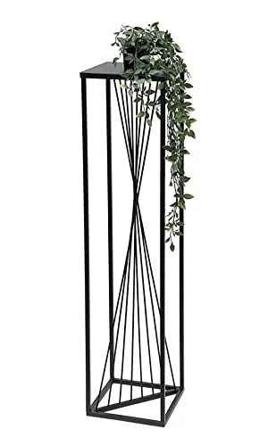 DanDiBo Blumenhocker Metall Schwarz 100 cm in schwarz von DanDiBo