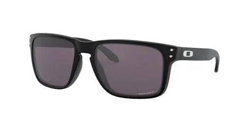 Oakley Holbrook XL matte black/prizm grey (941722) - Sportbrille für Herren, ideal für den Alltag, mit robustem O-Matter-Material und optimaler Passform für größere Gesichter.